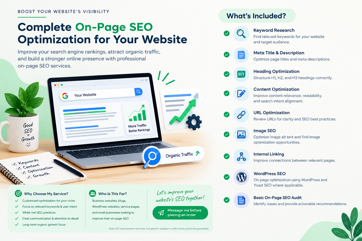 Complete On-Page SEO Optimization for Your Website